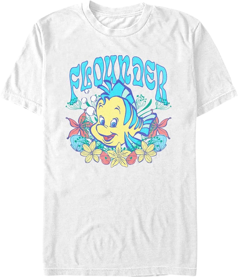 Flounder Little Mermaid T-Shirt