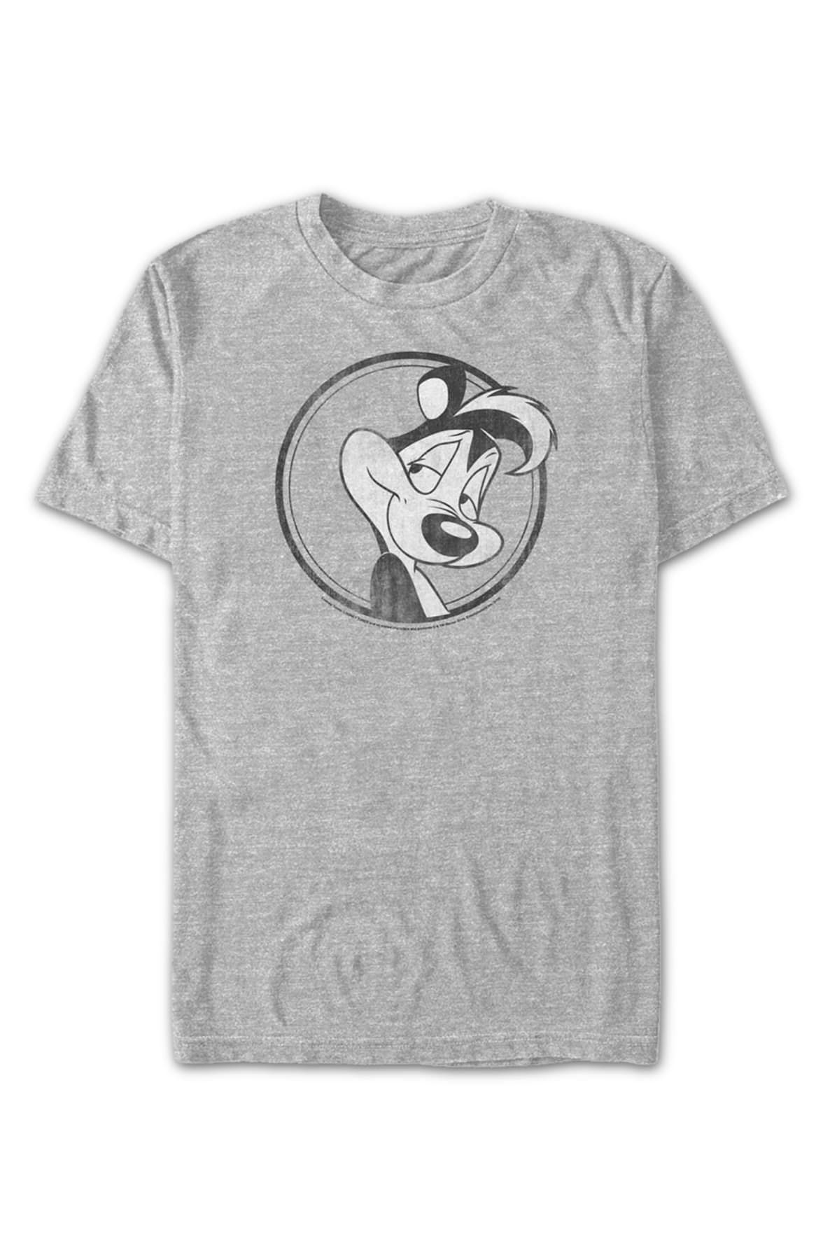 Pepe Le Pew Circle Looney Tunes T-Shirt Pepe Le Pew Circle Looney Tunes T-Shirt