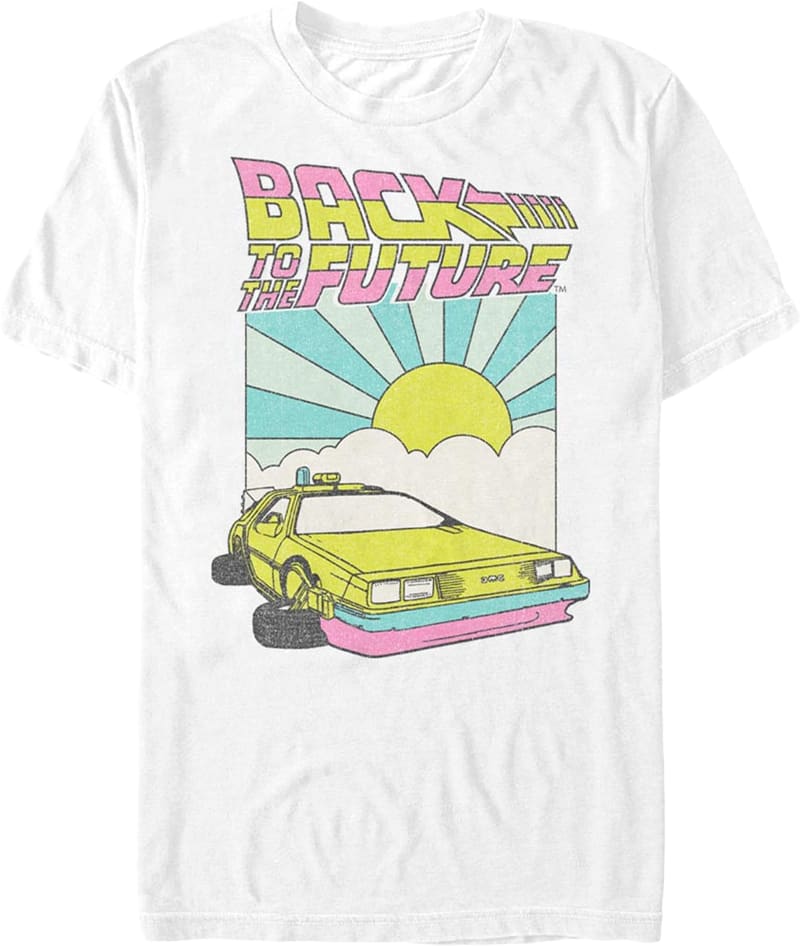 Retro DeLorean Sunshine Back To The Future T-Shirt