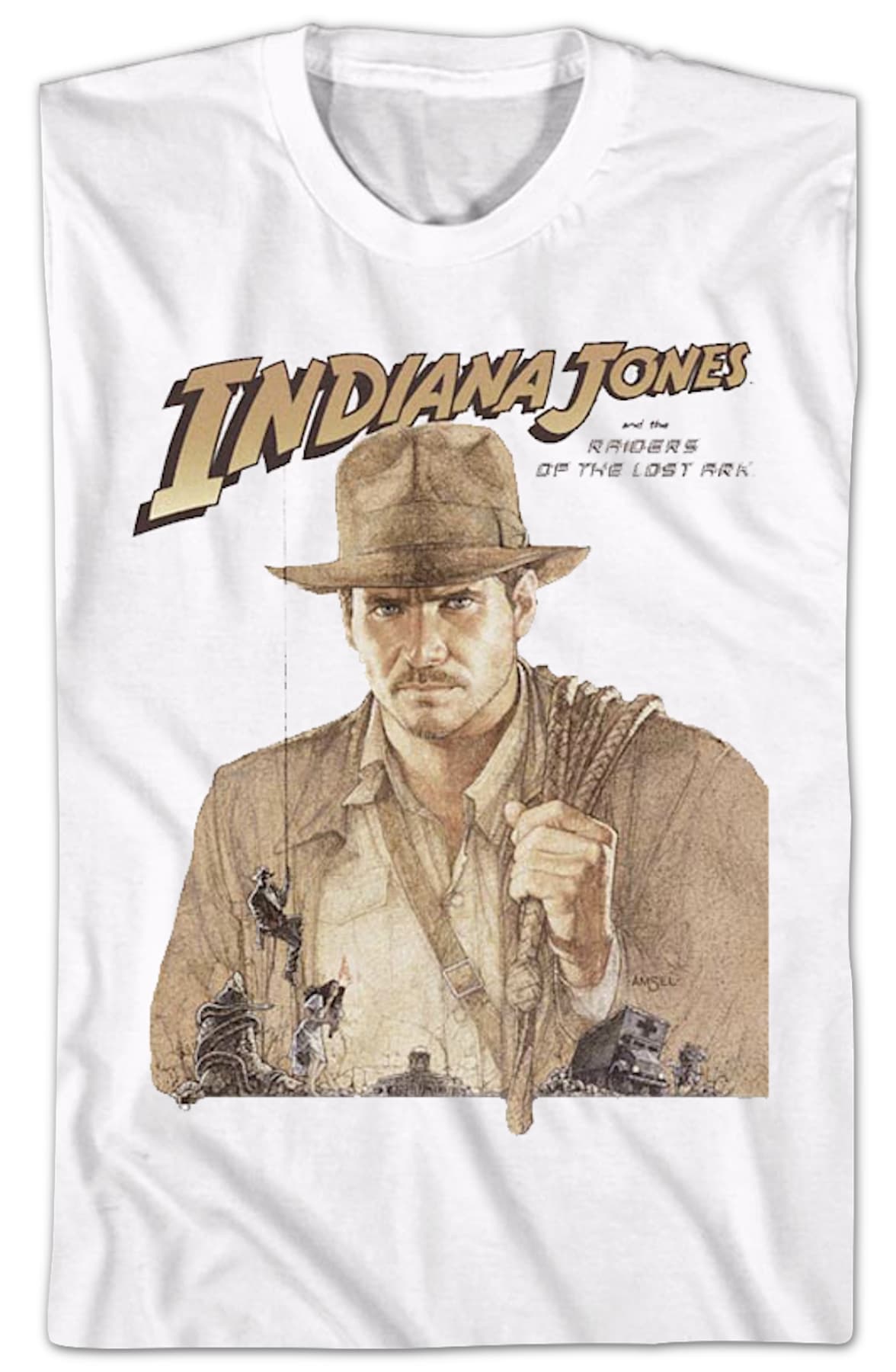 Raiders of the Lost Ark Indiana Jones T-Shirt Raiders of the Lost Ark Indiana Jones T-Shirt