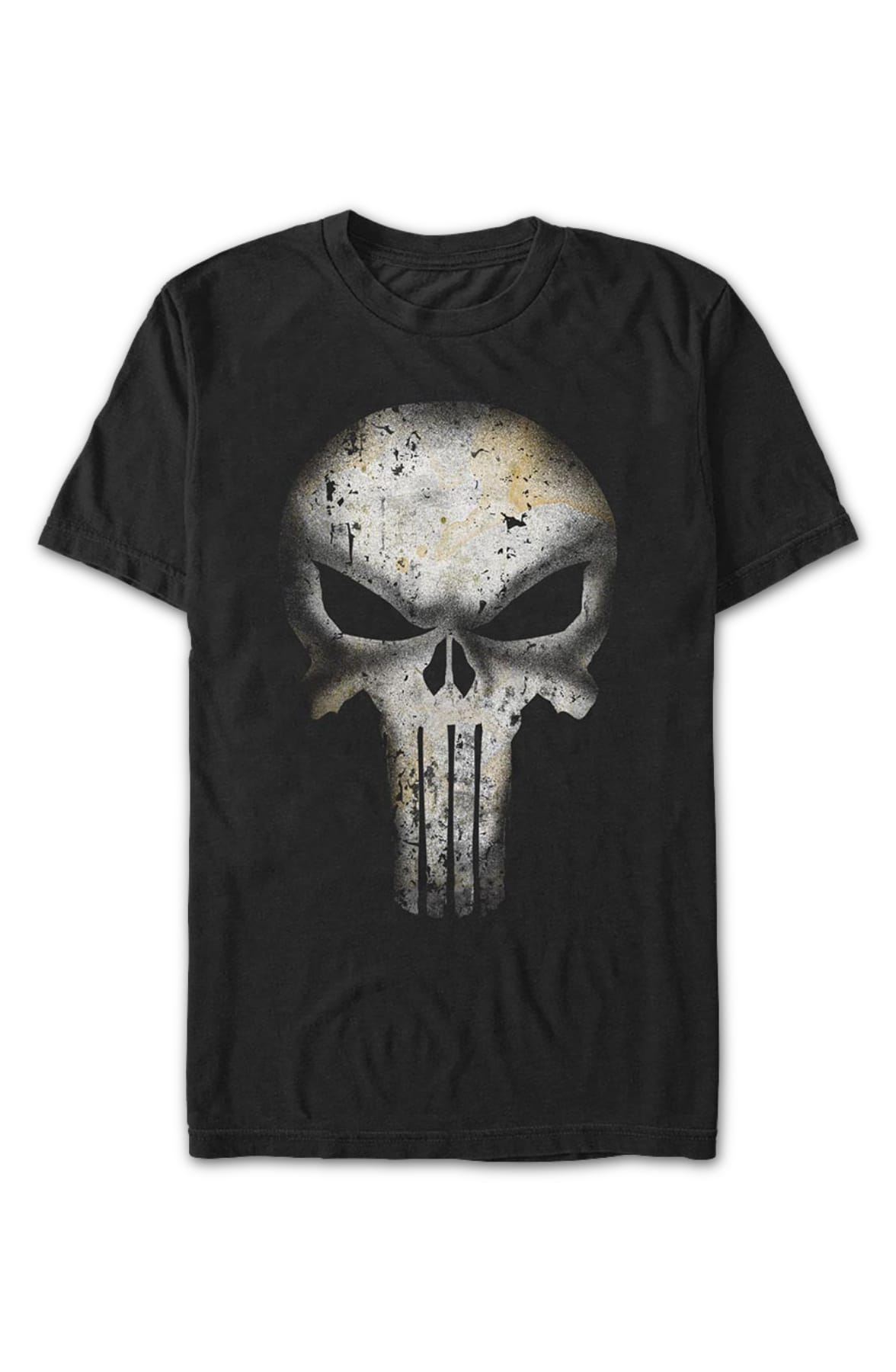 Punisher Rusted Skull Logo Marvel Comics T-Shirt