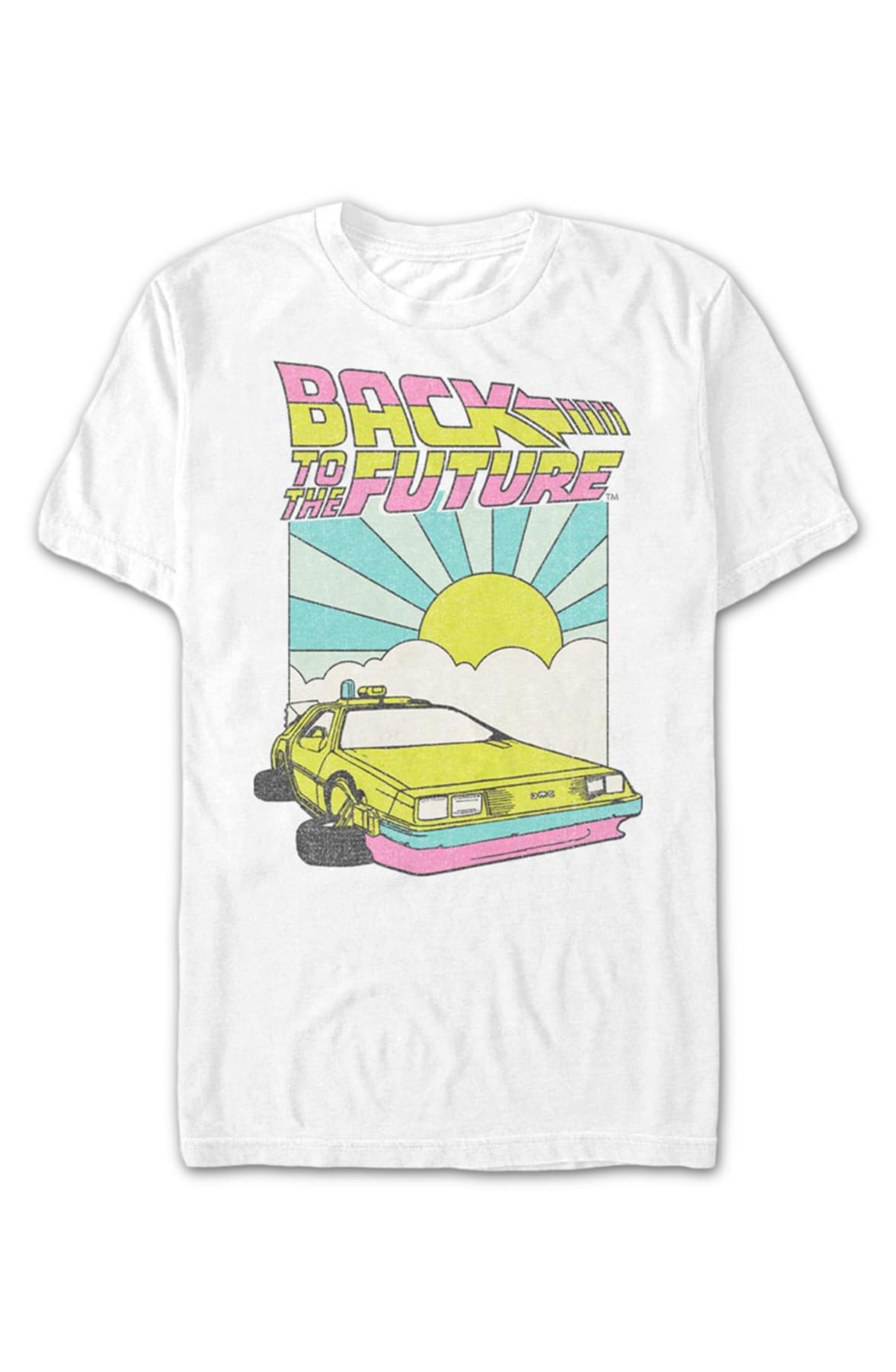 Retro DeLorean Sunshine Back To The Future T-Shirt