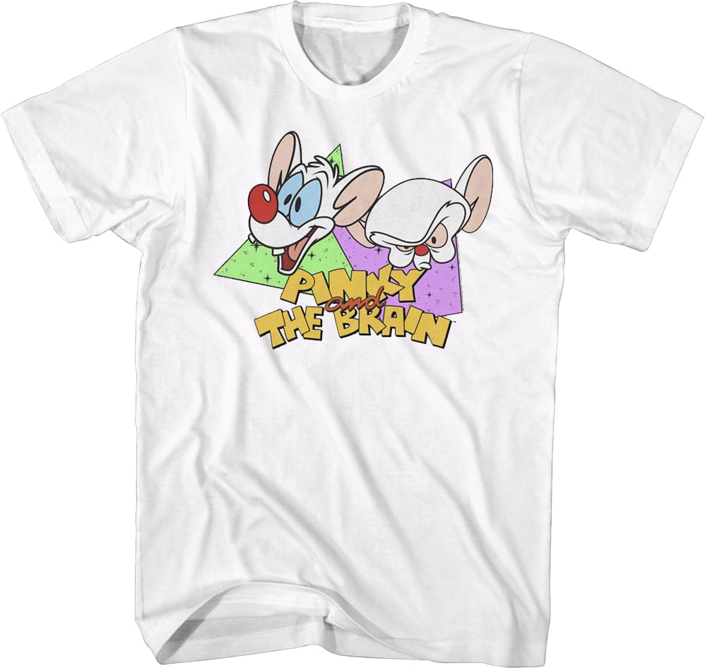 Retro Pinky and the Brain T-Shirt