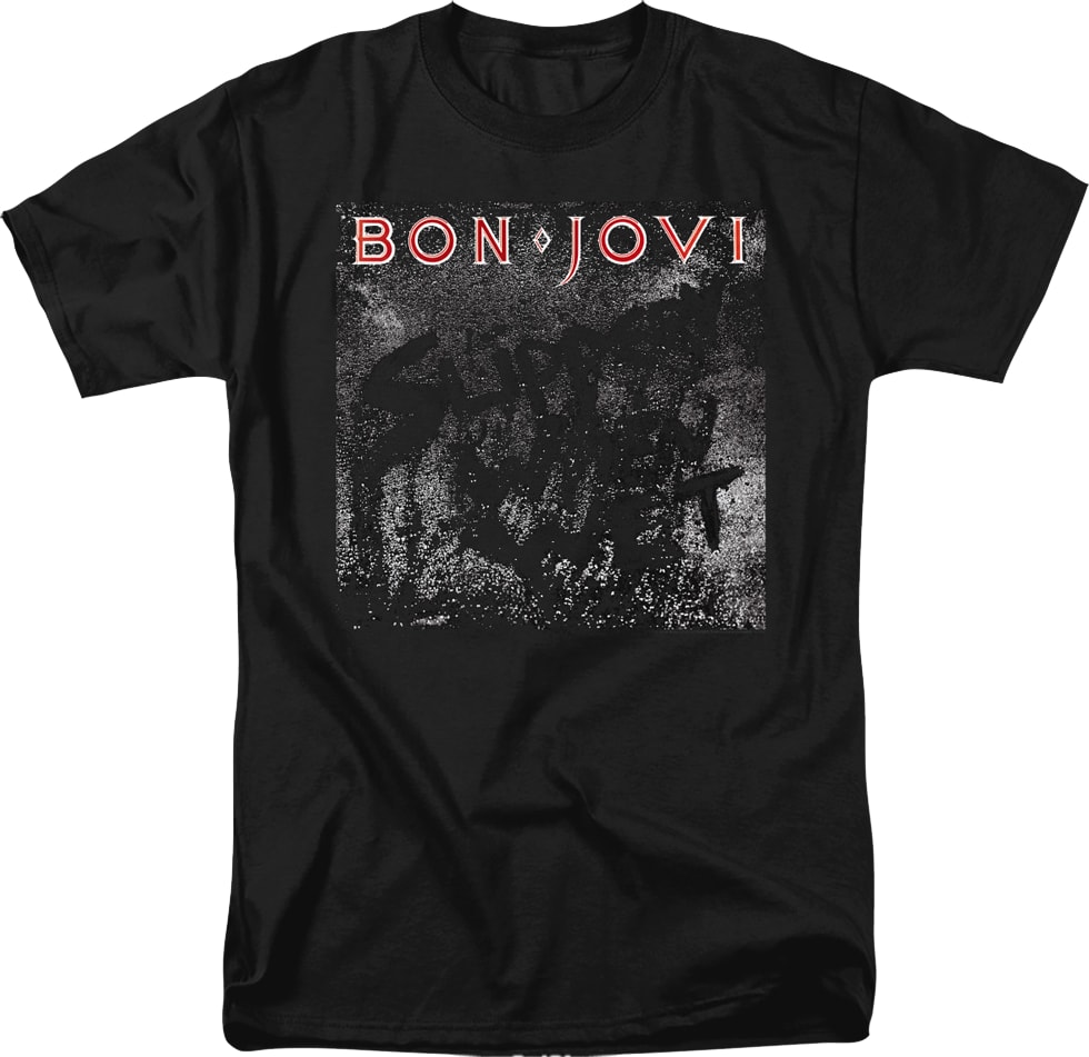 Slippery When Wet Cover Bon Jovi T-Shirt