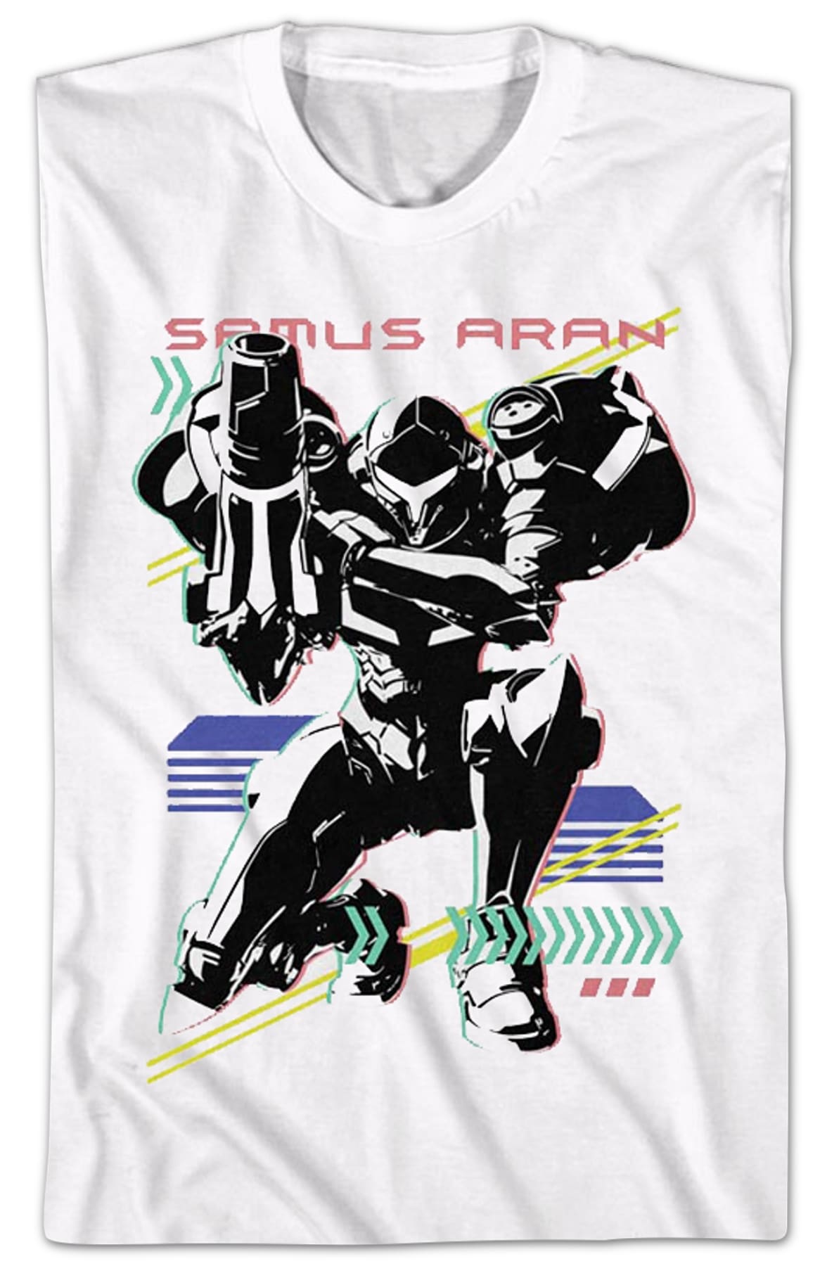 Retro Samus Aran Nintendo T-Shirt