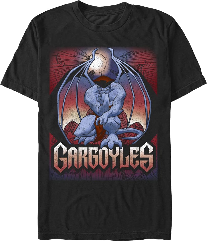 Goliath Pose Gargoyles T-Shirt