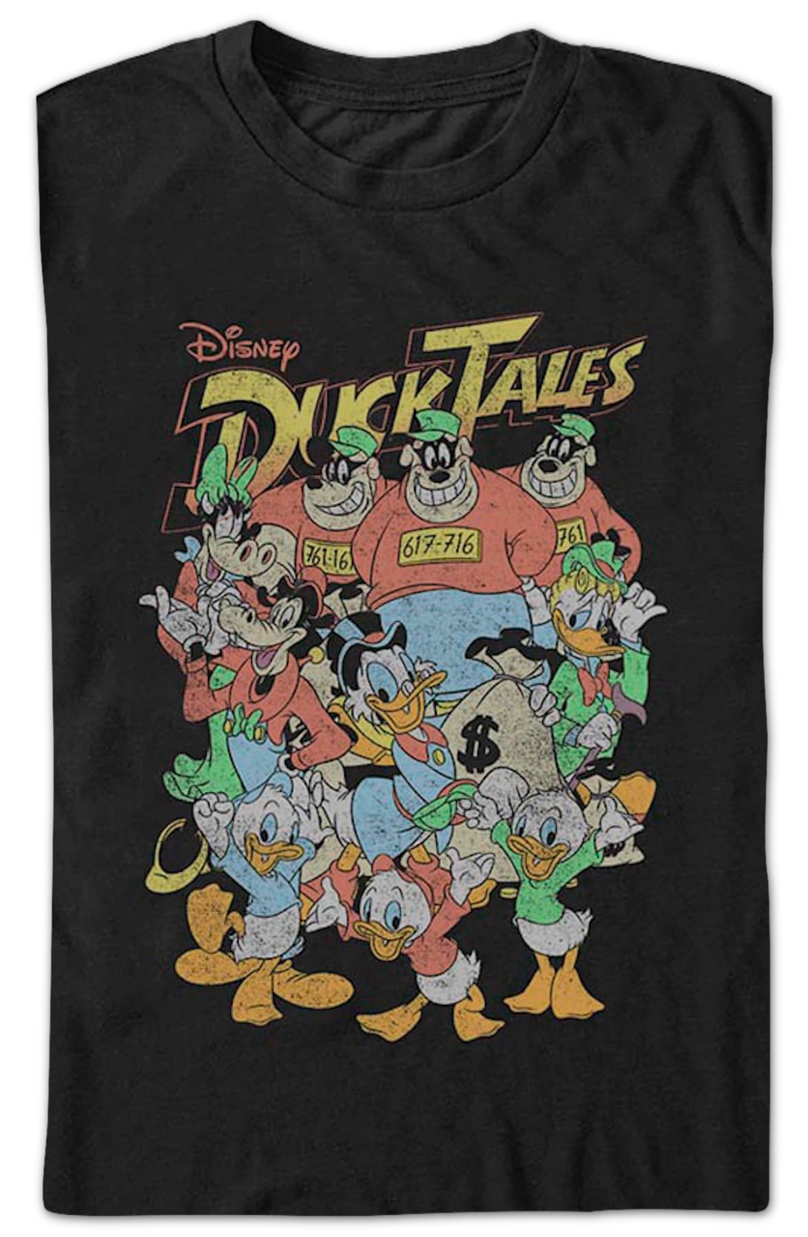 Distressed Cast Picture DuckTales T-Shirt