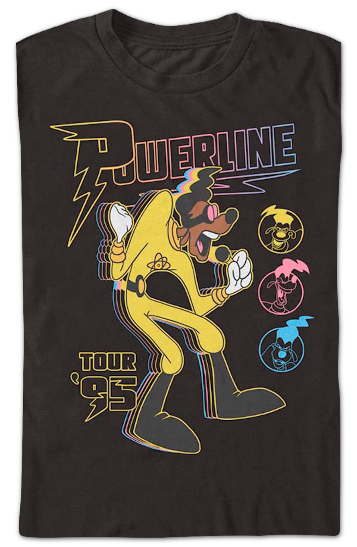 Powerline Tour '95 Goofy Movie Disney T-Shirt