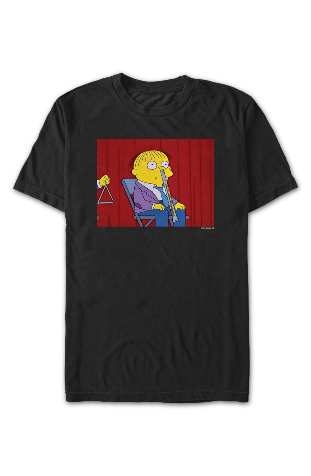 Ralph With A Flute Up His Nose Simpsons T-Shirt Ralph With A Flute Up His Nose Simpsons T-Shirt