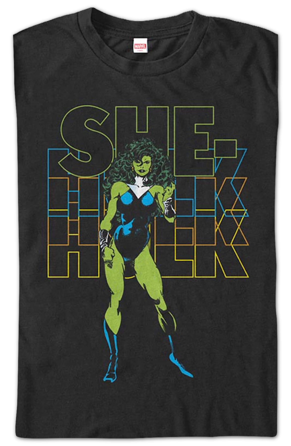 Retro She-Hulk Marvel Comics T-Shirt Retro She-Hulk Marvel Comics T-Shirt