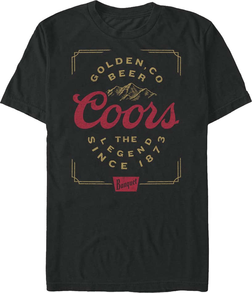 The Legend Since 1873 Coors T-Shirt