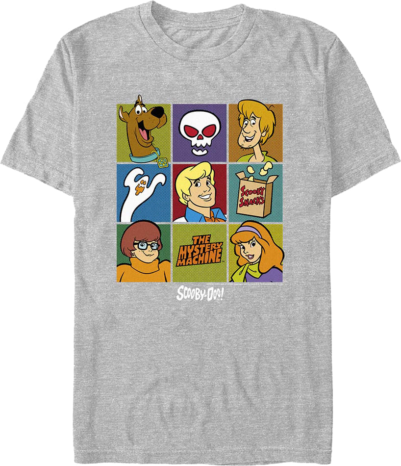 Vintage Mystery Inc. Collage Scooby-Doo T-Shirt