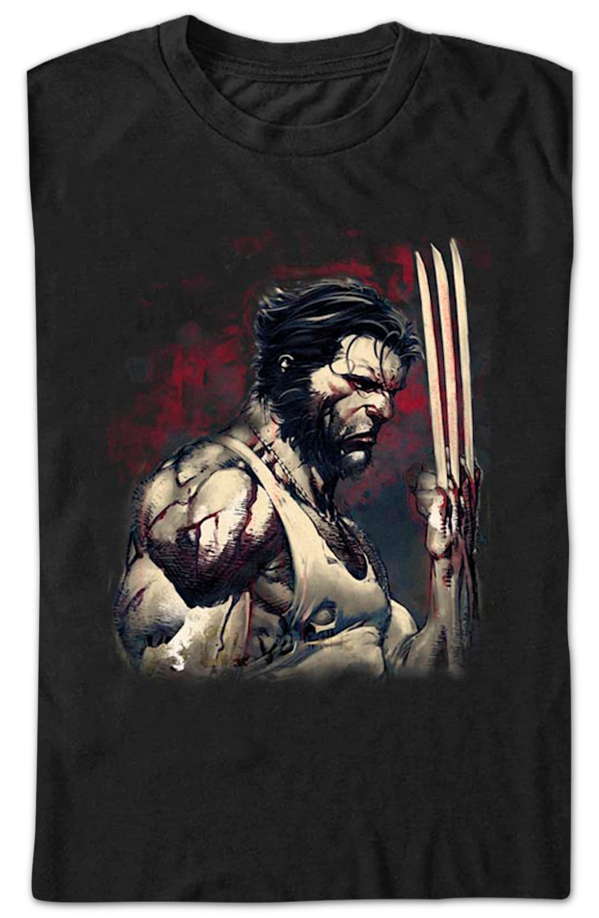 Wolverine Blood And Steel Marvel Comics T-Shirt Wolverine Blood And Steel Marvel Comics T-Shirt