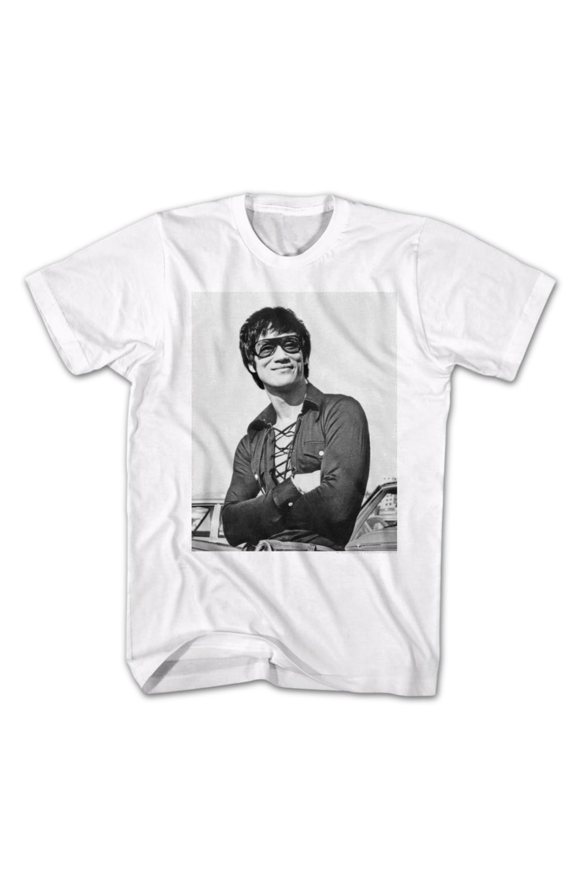 Arms Folded Stance Bruce Lee T-Shirt