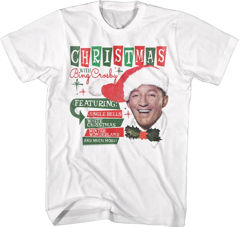 Christmas With Bing Crosby T-Shirt