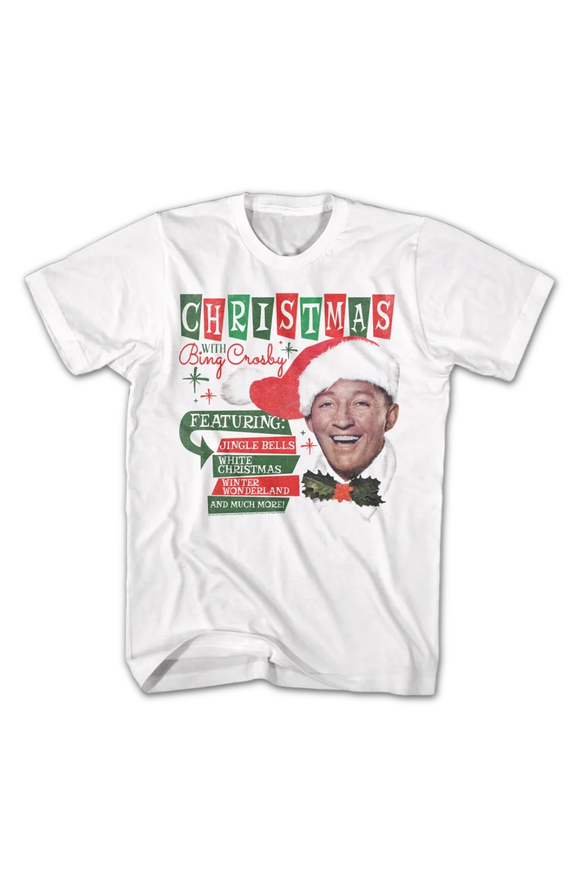 Christmas With Bing Crosby T-Shirt Christmas With Bing Crosby T-Shirt