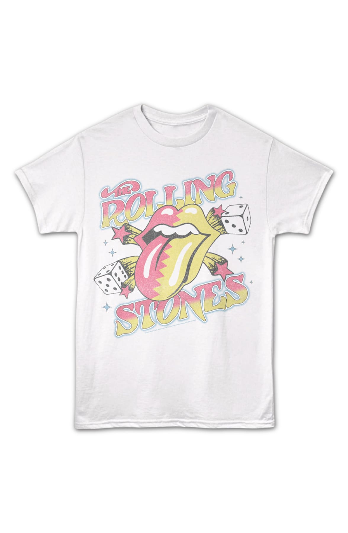 Dice And Stars Rolling Stones T-Shirt Dice And Stars Rolling Stones T-Shirt