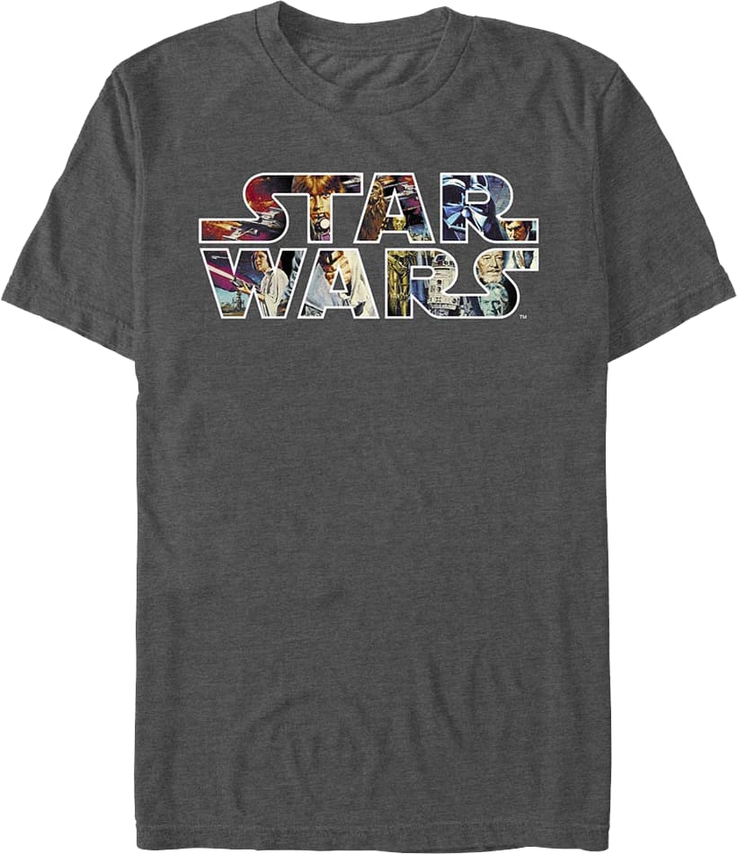 Episode IV Logo Star Wars T-Shirt