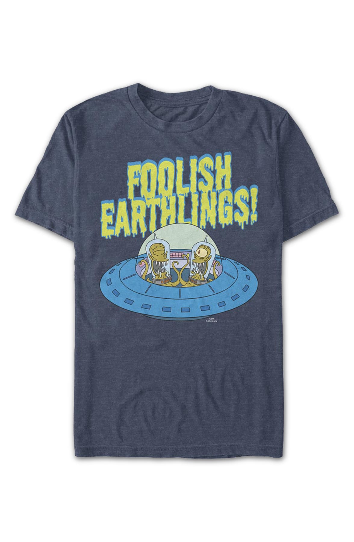 Foolish Earthlings Simpsons T-Shirt