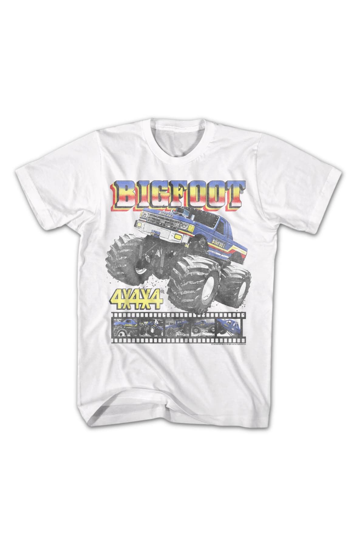 Monster Truck Film Reel Bigfoot T-Shirt