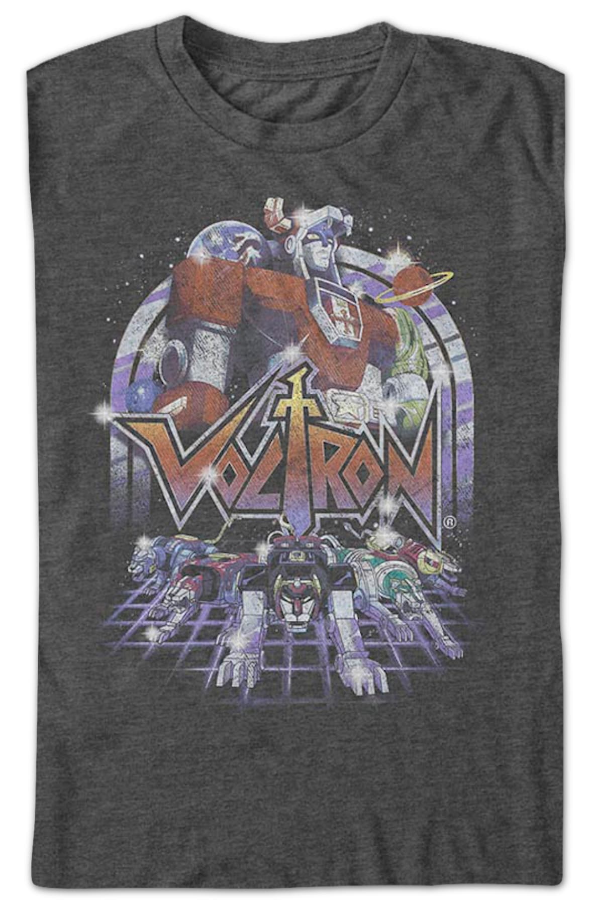 Unchartered Regions Of The Universe Voltron T-Shirt Unchartered Regions Of The Universe Voltron T-Shirt