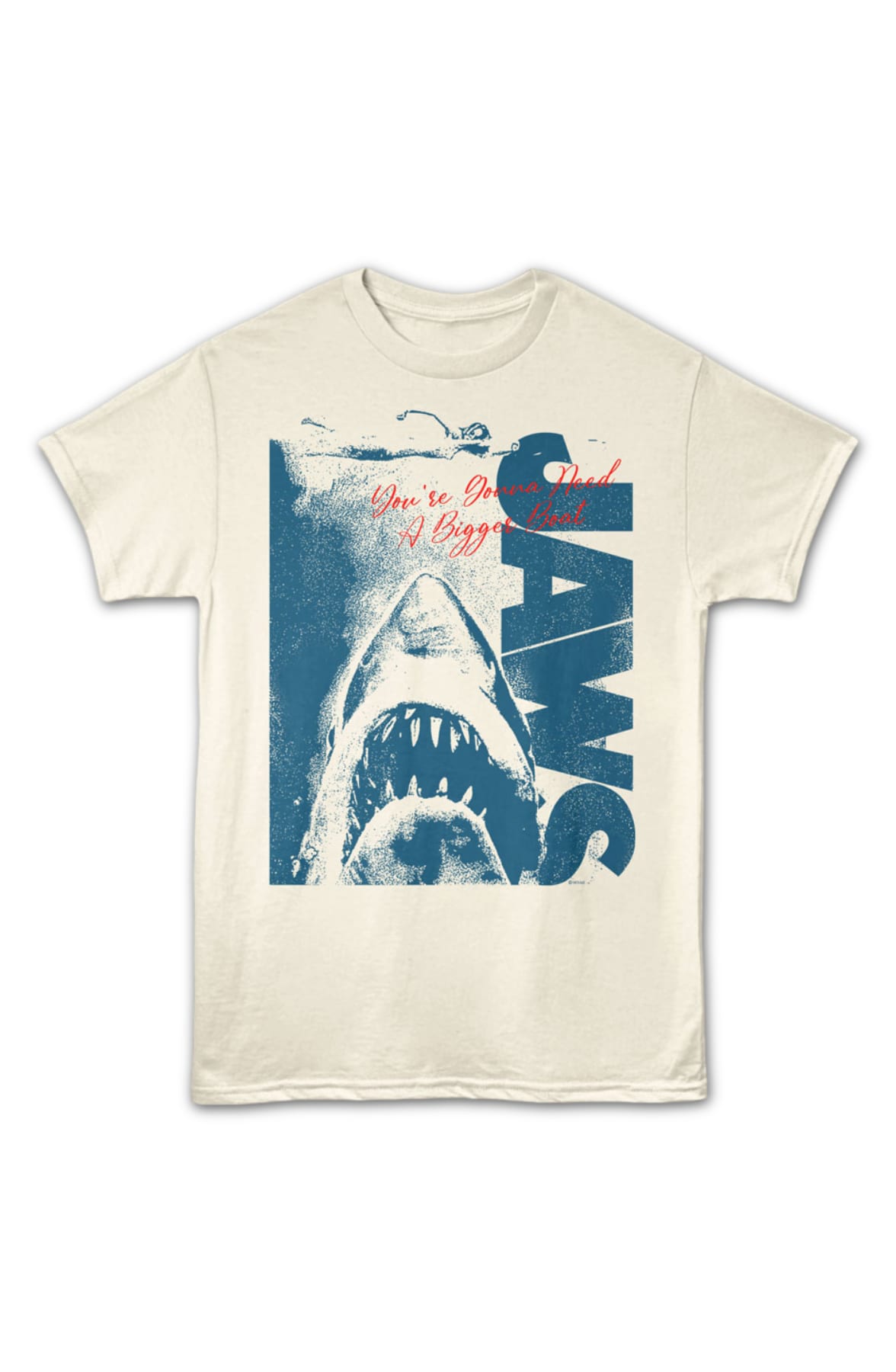 Front & Back Gonna Need A Bigger Boat Jaws T-Shirt Front & Back Gonna Need A Bigger Boat Jaws T-Shirt