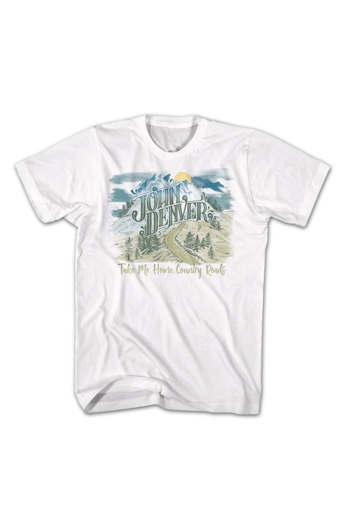 Vintage Take Me Home Country Roads John Denver T-Shirt Vintage Take Me Home Country Roads John Denver T-Shirt