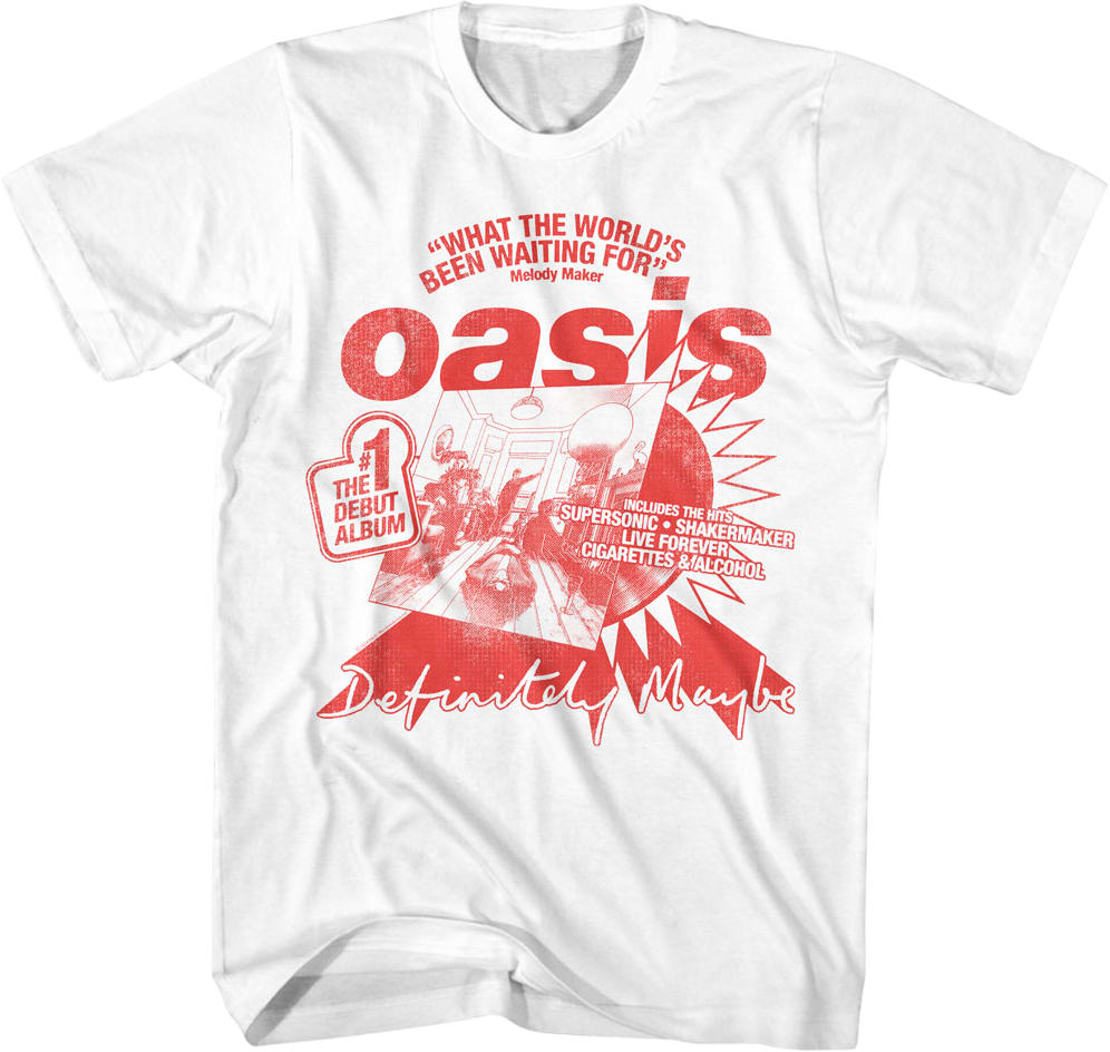 What The World's Been Waiting For Oasis T-Shirt