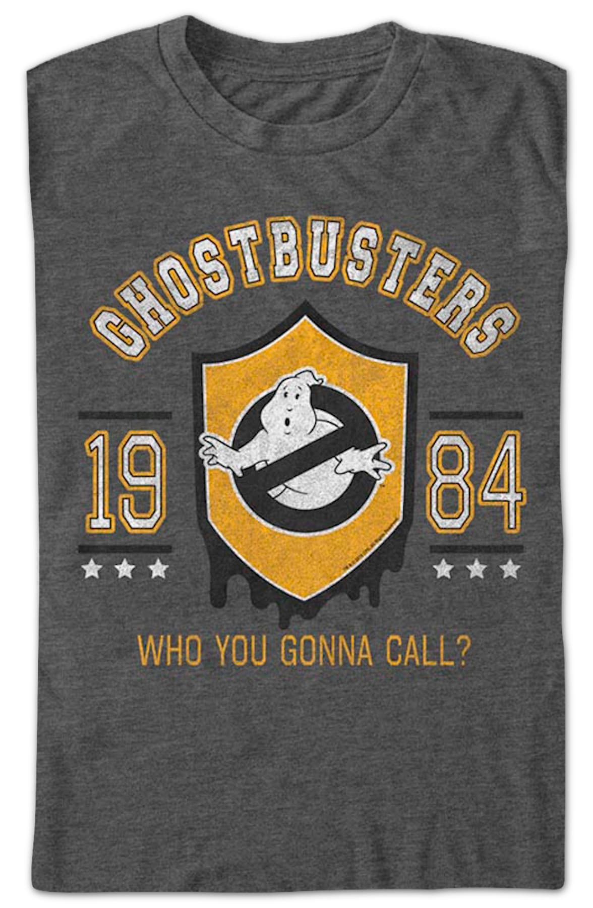 1984 Collegiate Shield Ghostbusters T-Shirt
