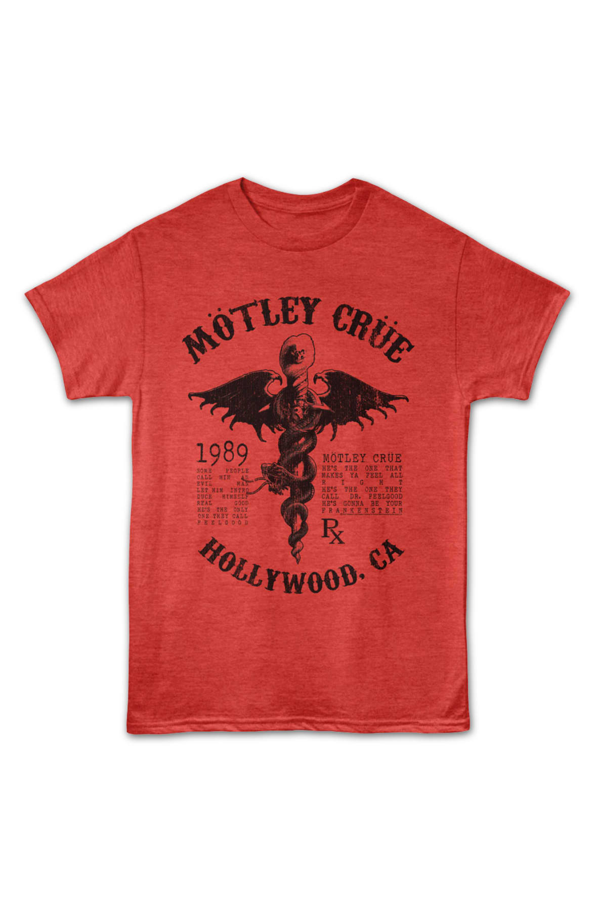 1989 Dr. Feelgood Motley Crue T-Shirt 1989 Dr. Feelgood Motley Crue T-Shirt