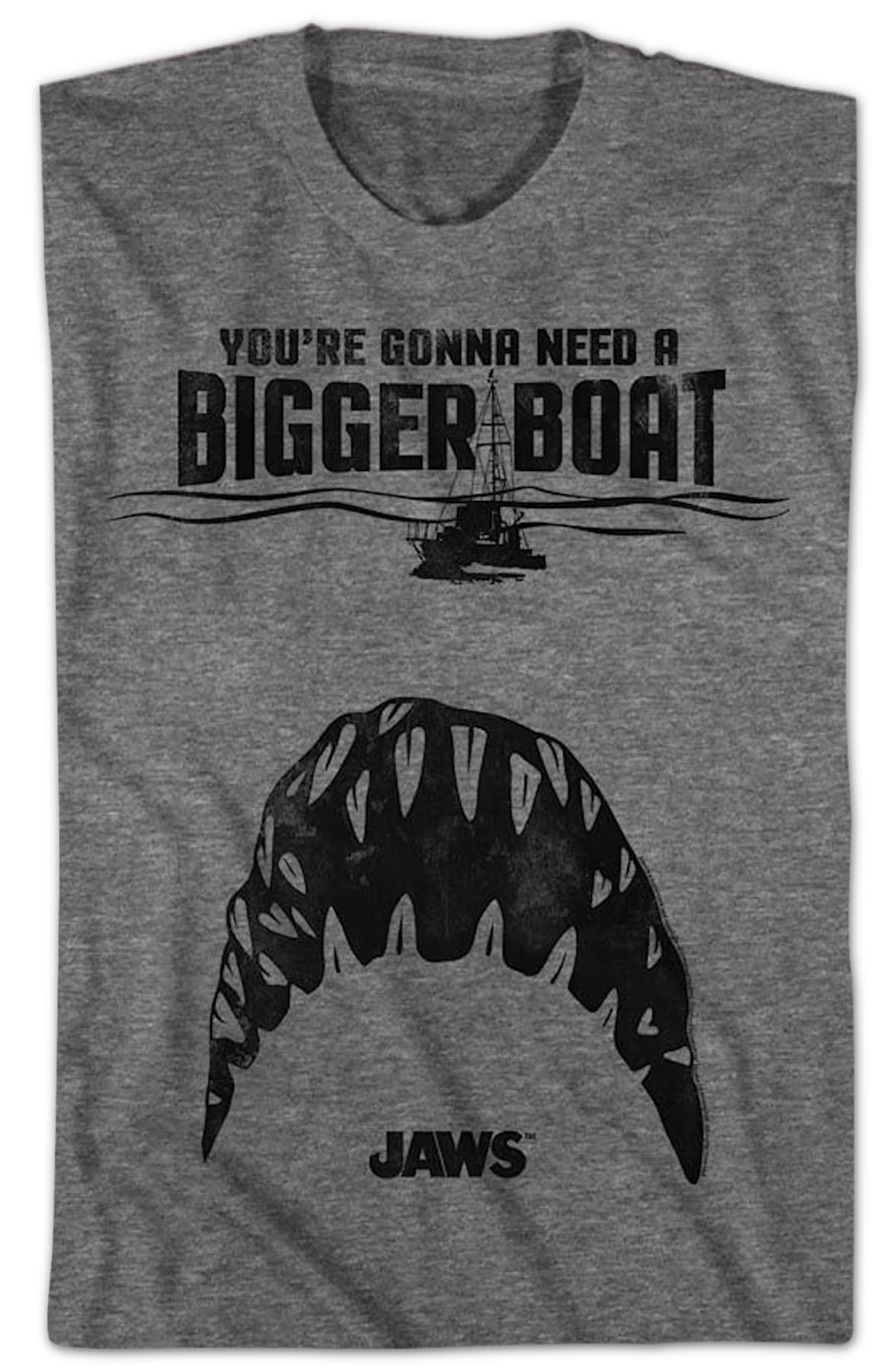 Bigger Boat Teeth Jaws T-Shirt