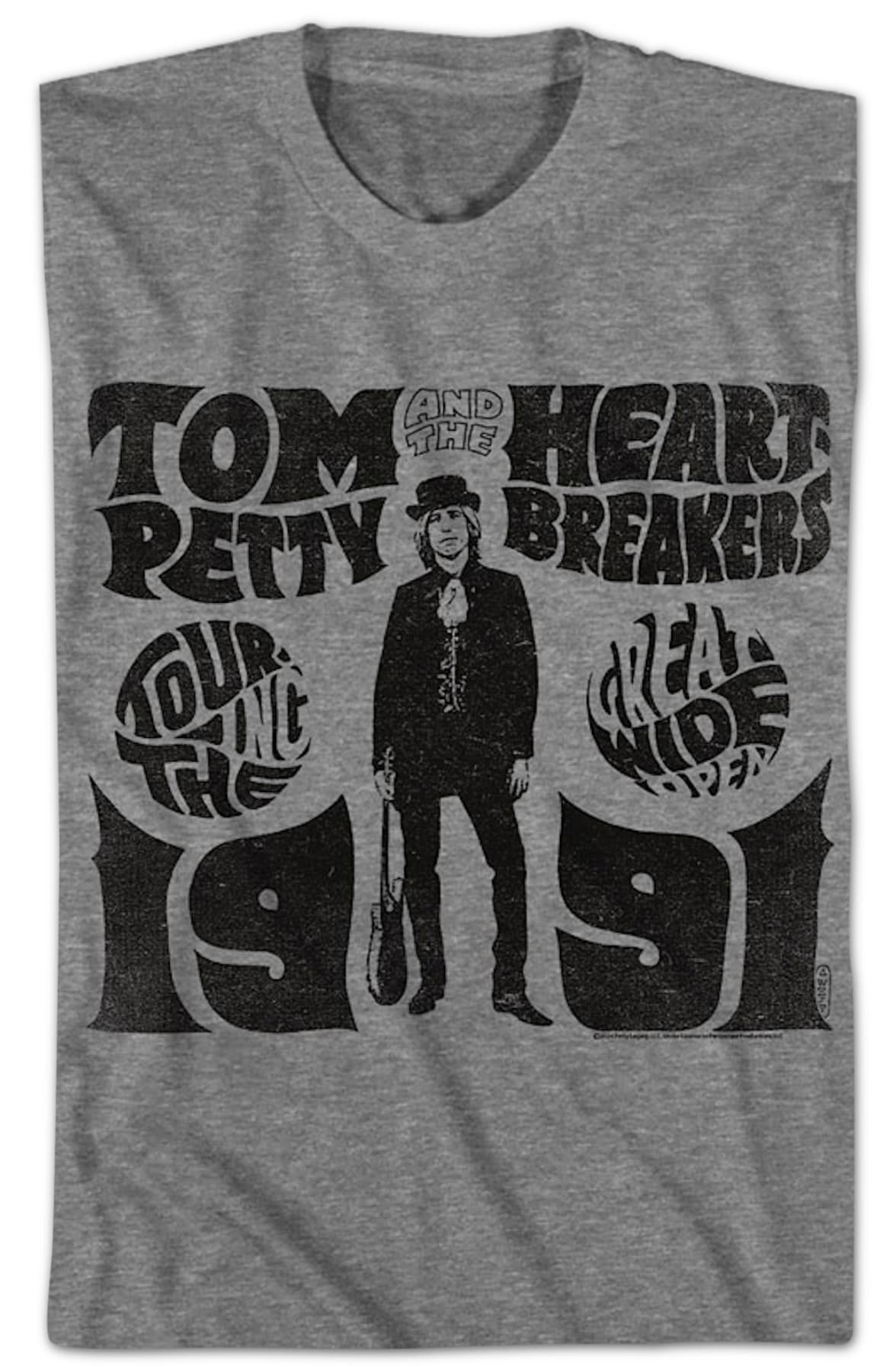 1991 Tour Tom Petty And The Heartbreakers T-Shirt 1991 Tour Tom Petty And The Heartbreakers T-Shirt
