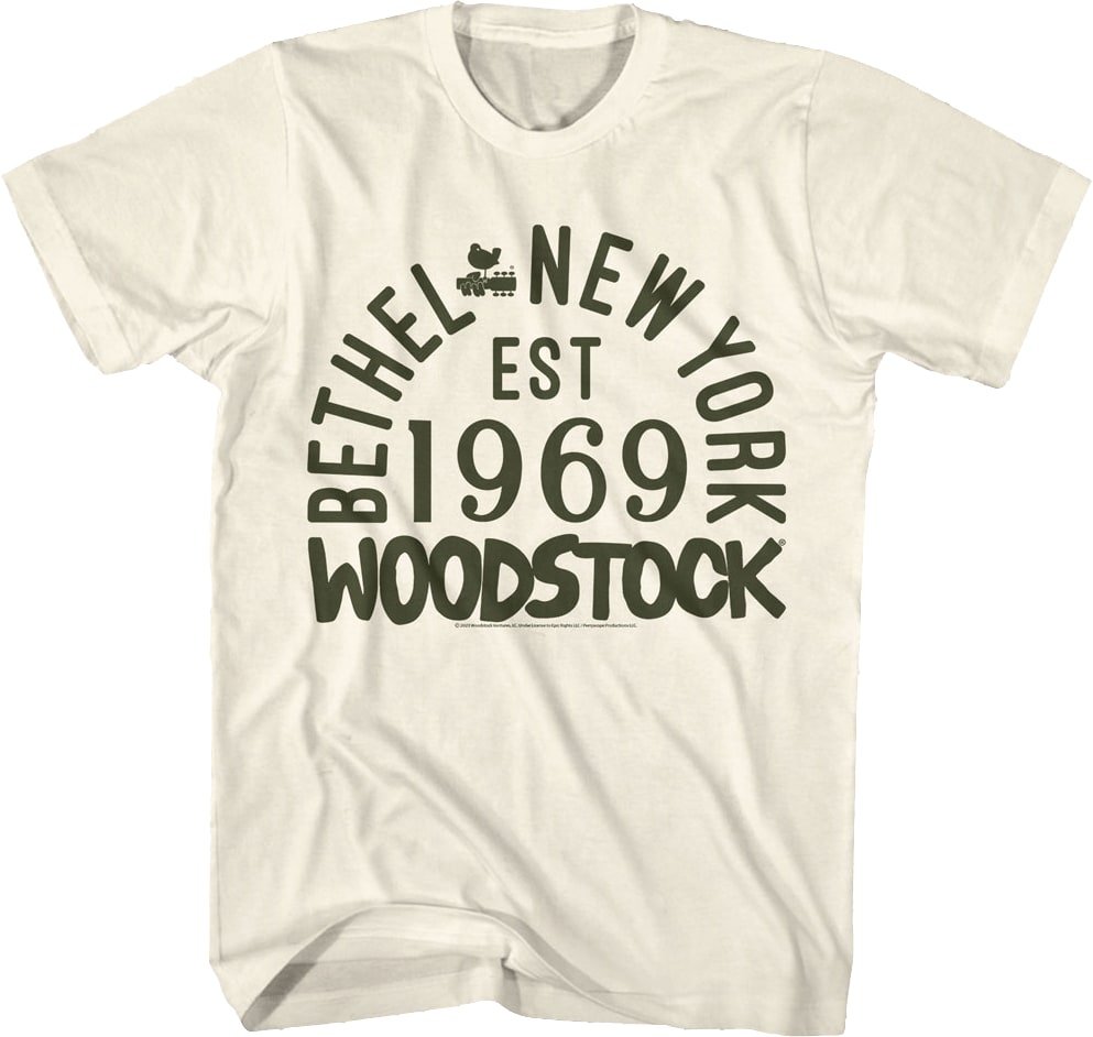 Bethel New York 1969 Woodstock T-Shirt