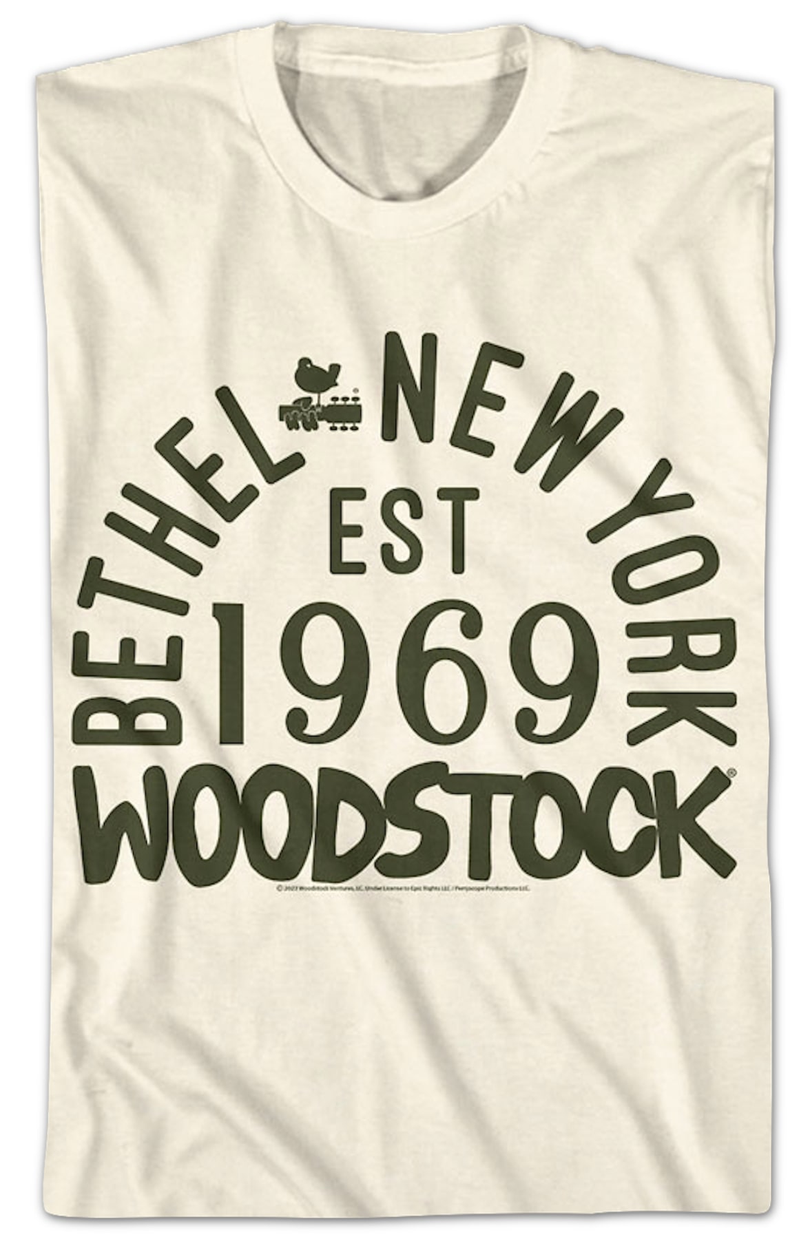 Bethel New York 1969 Woodstock T-Shirt Bethel New York 1969 Woodstock T-Shirt