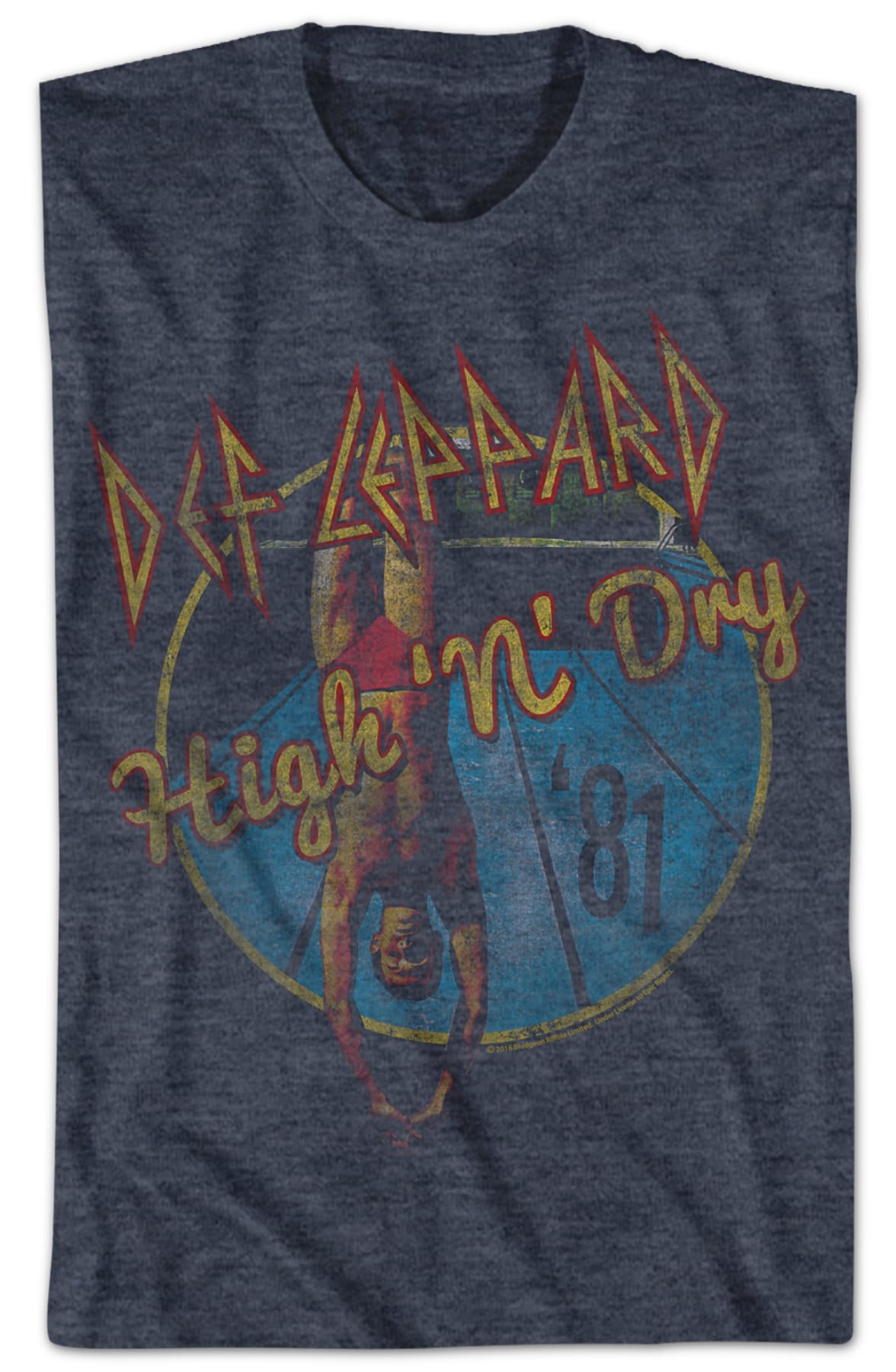 High 'n' Dry '81 Def Leppard T-Shirt High 'n' Dry '81 Def Leppard T-Shirt
