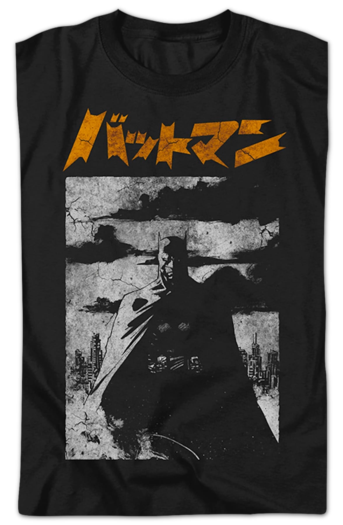 Japanese Text Batman DC Comics T-Shirt