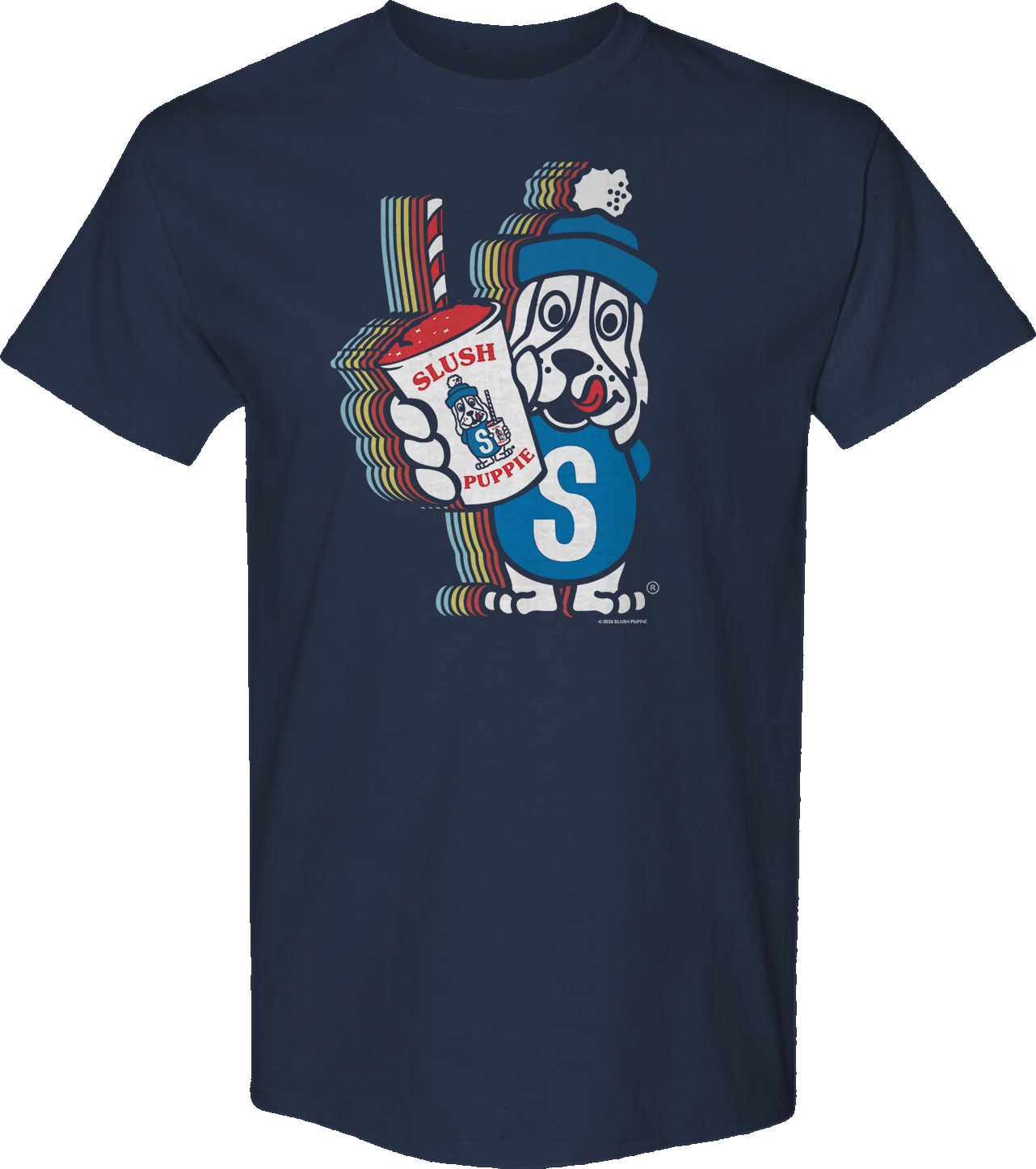 Mascot Rainbow Slush Puppie T-Shirt