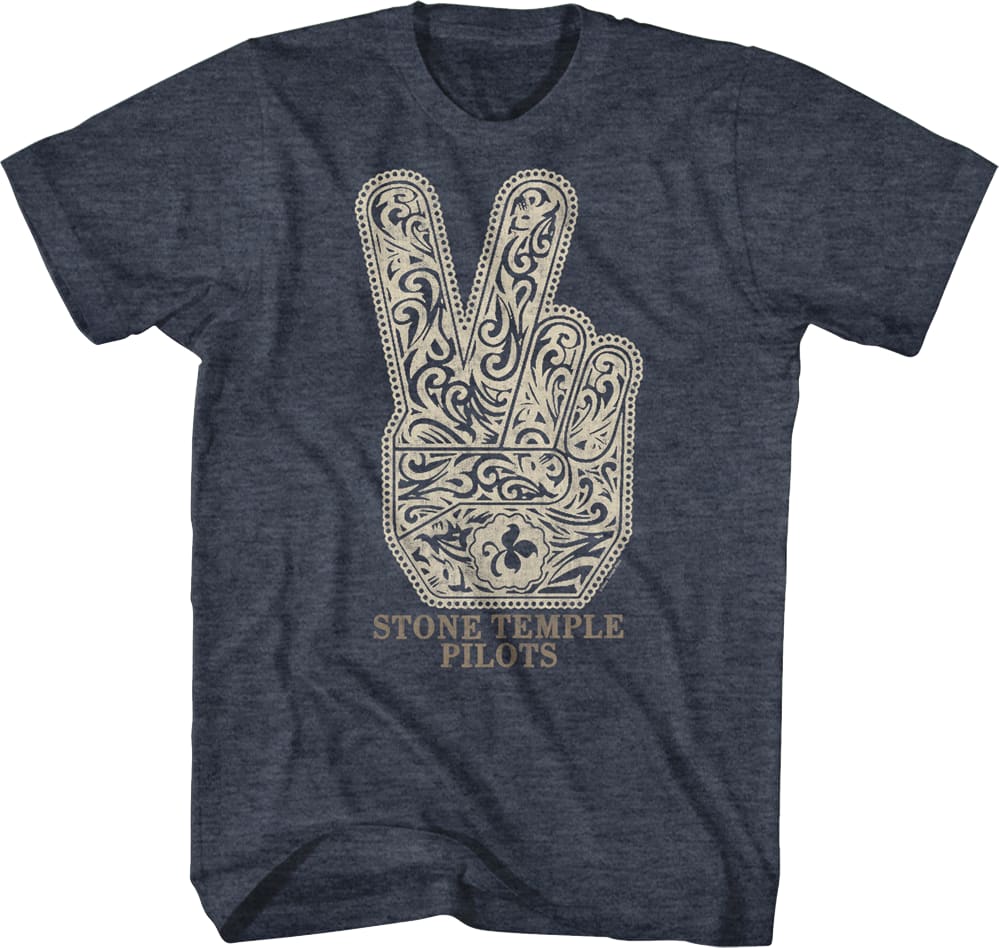 Peace Fingers Stone Temple Pilots T-Shirt