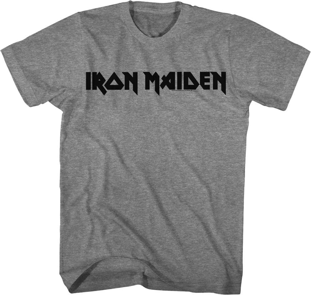 Solid Logo Iron Maiden T-Shirt