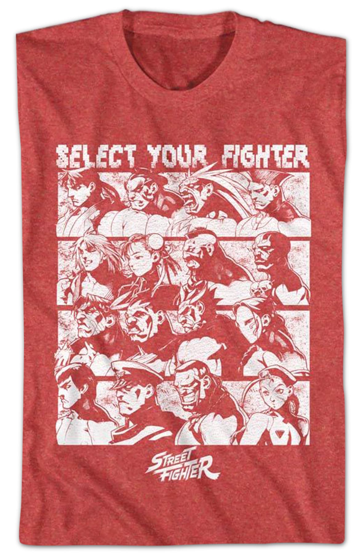 Select Your Fighter Street Fighter T-Shirt