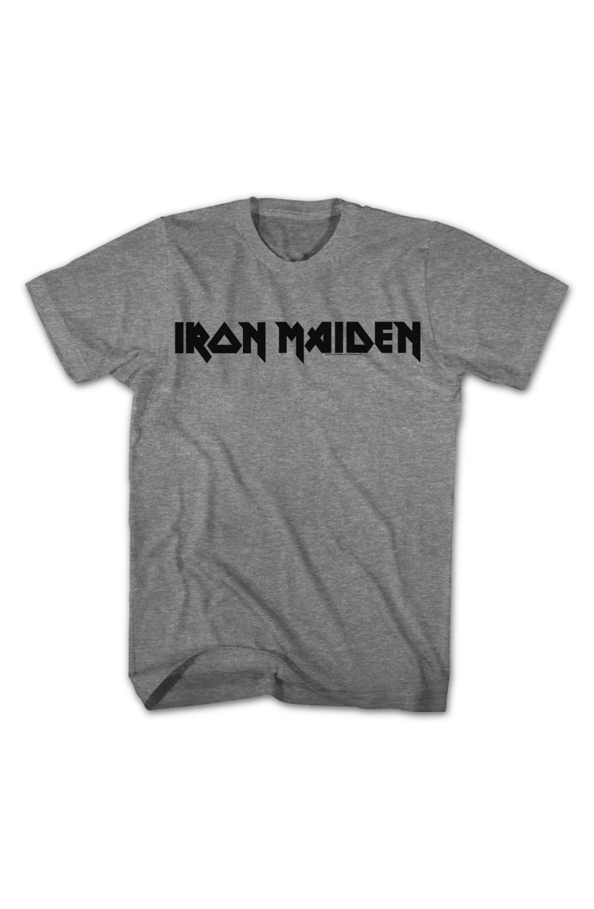 Solid Logo Iron Maiden T-Shirt