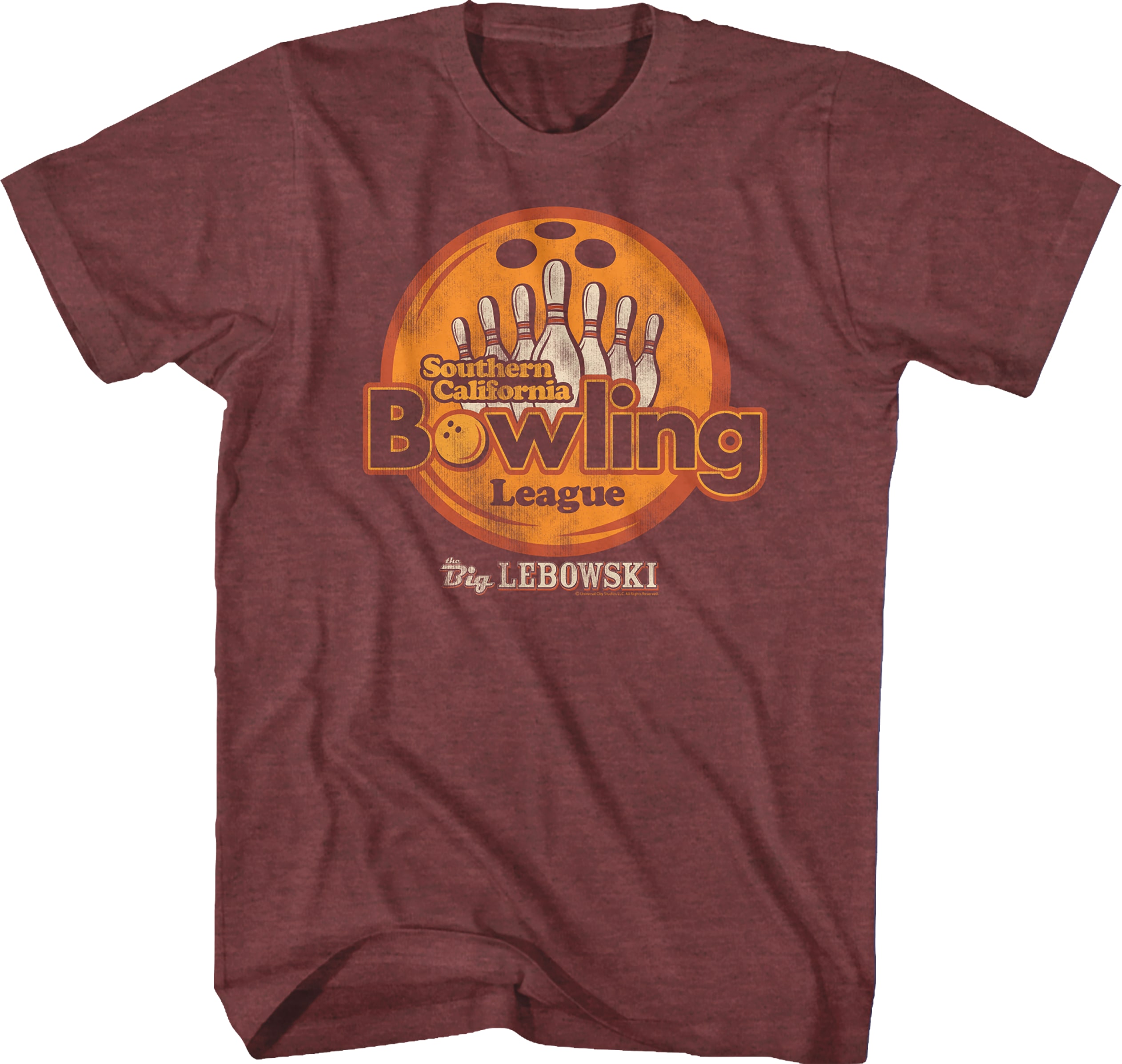 Southern California Bowling League Big Lebowski T-Shirt