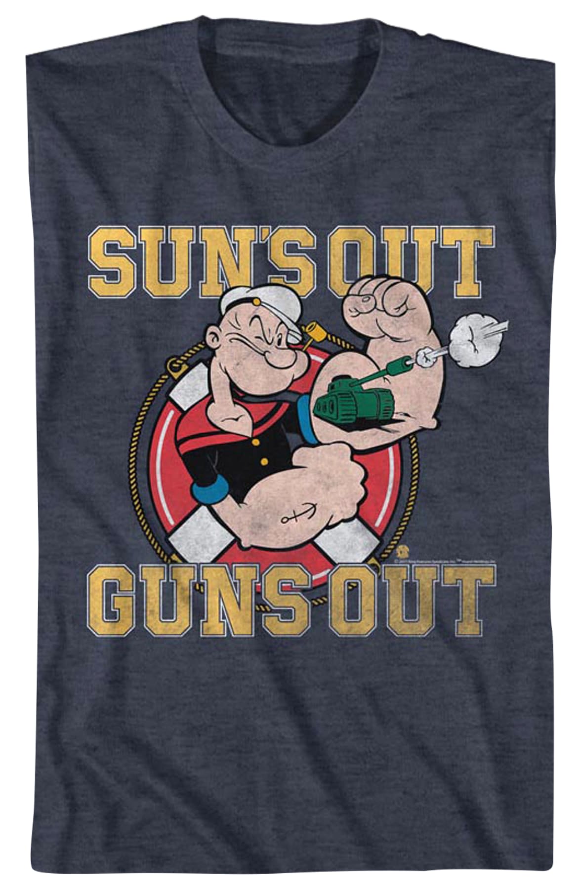 Sun's Out Guns Out Popeye T-Shirt