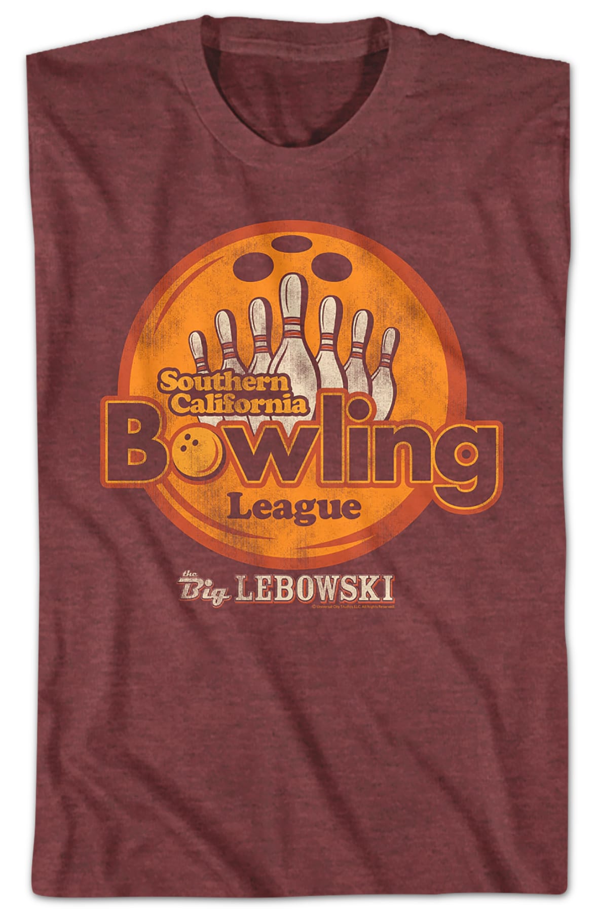Southern California Bowling League Big Lebowski T-Shirt
