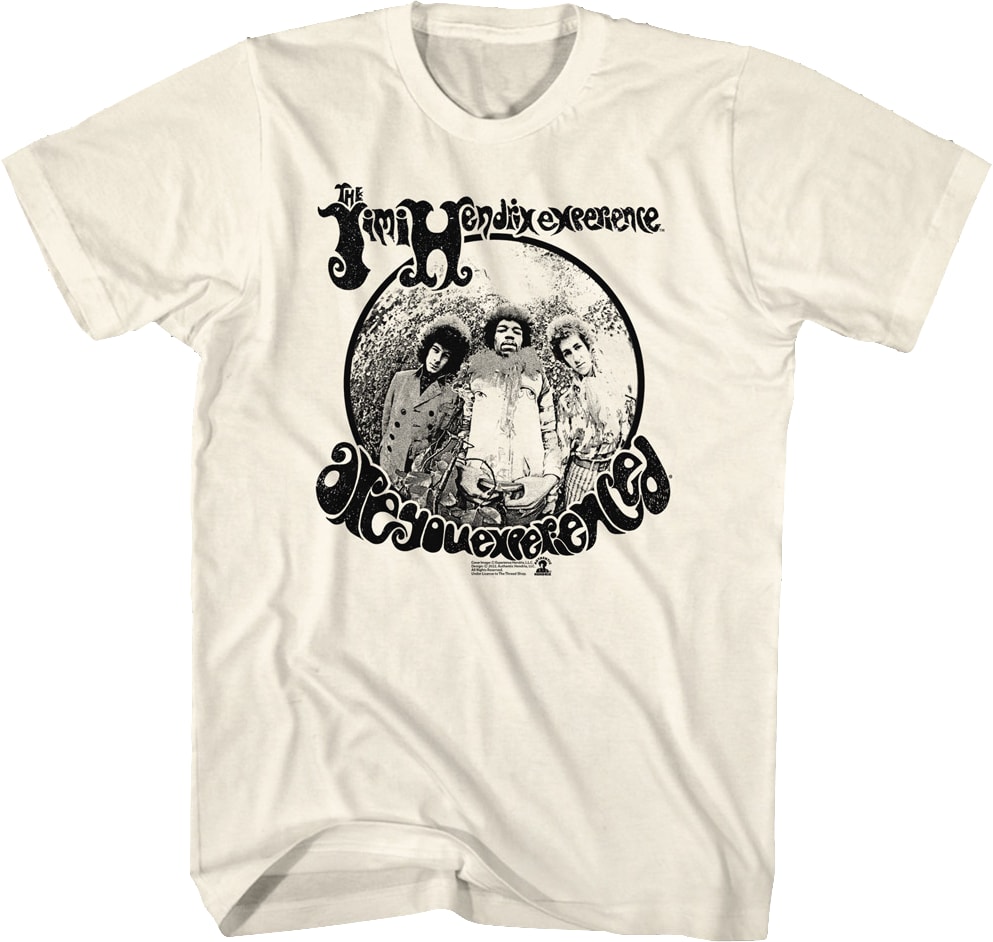 Vintage Are You Experienced Jimi Hendrix T-Shirt
