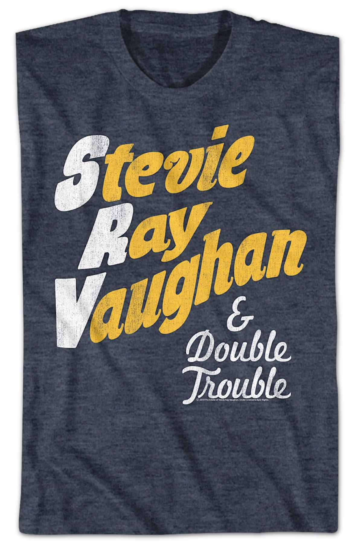 Vintage Stevie Ray Vaughan And Double Trouble T-Shirt Vintage Stevie Ray Vaughan And Double Trouble T-Shirt