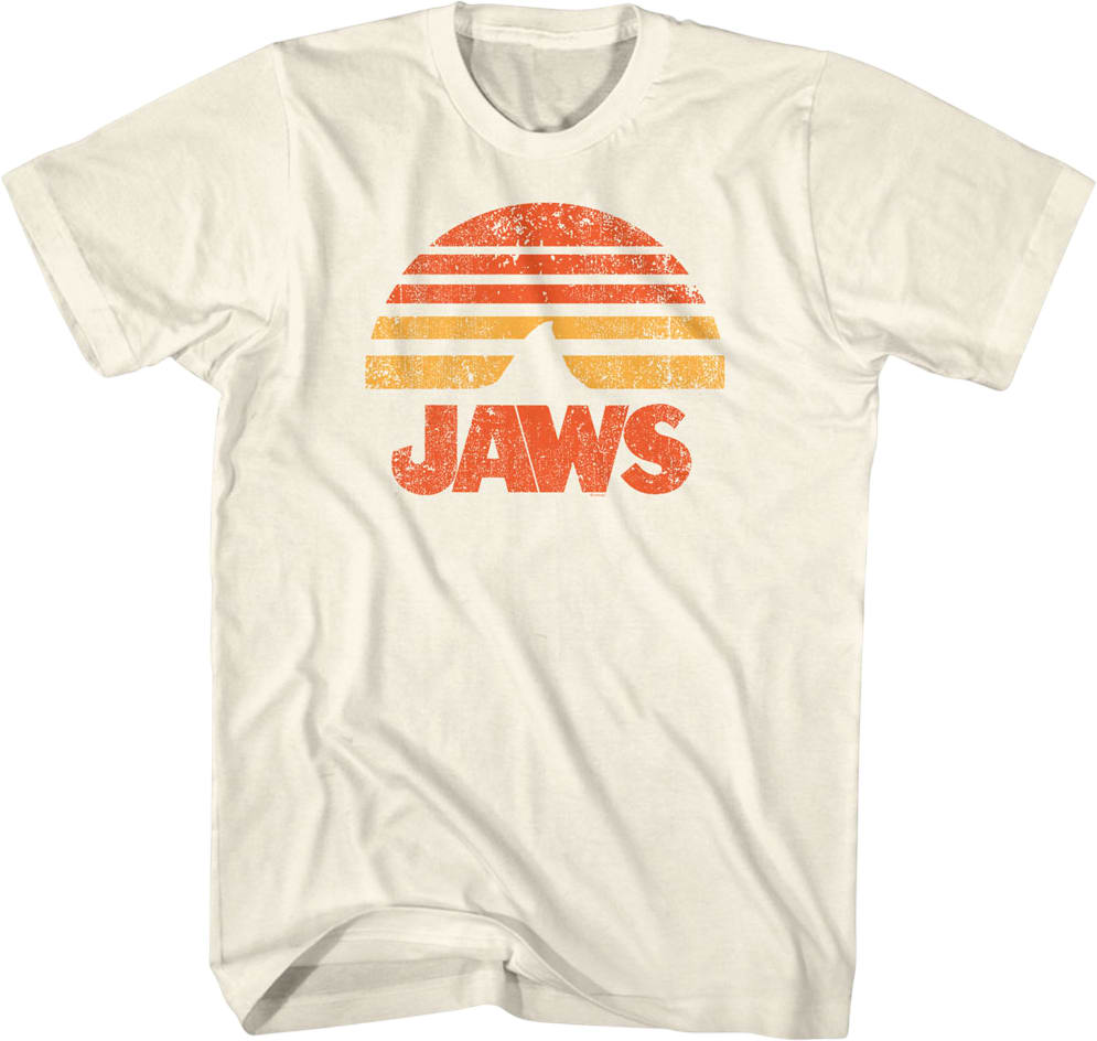 Sunset Fin Jaws T-Shirt