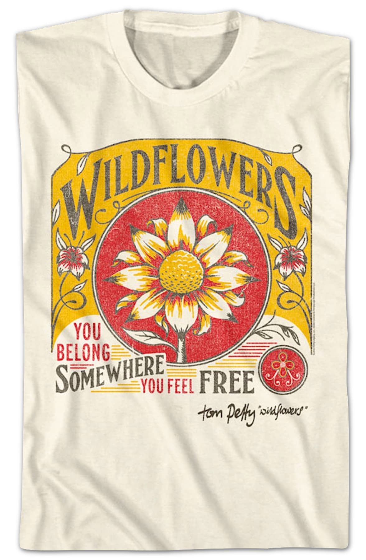 Wildflowers Tom Petty T-Shirt