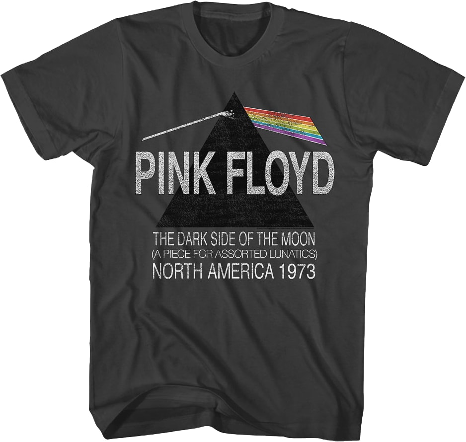 The Dark Side of the Moon North America 1973 Pink Floyd T-Shirt