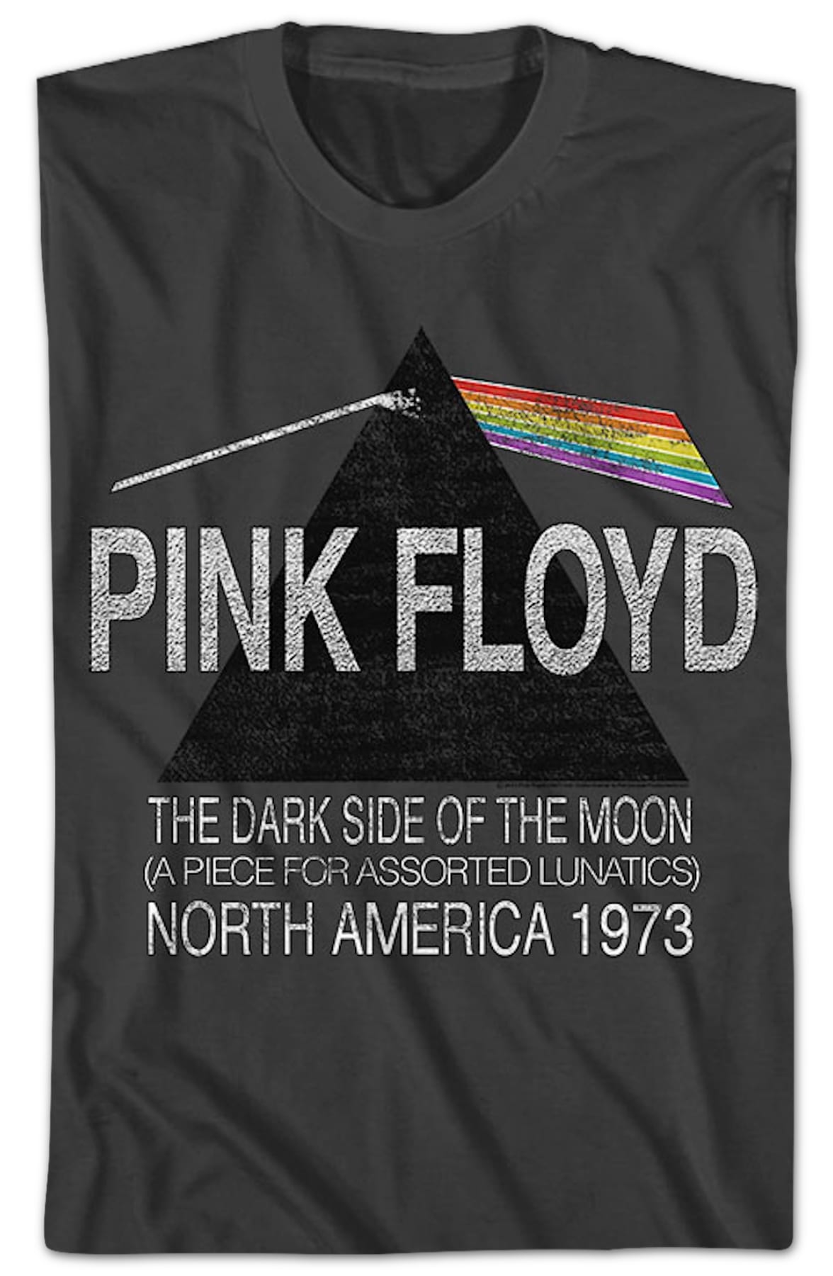 The Dark Side of the Moon North America 1973 Pink Floyd T-Shirt The Dark Side of the Moon North America 1973 Pink Floyd T-Shirt